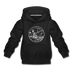 California Youth Hoodie - State Design Youth California Hooded Sweatshirt - black
