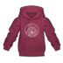 Connecticut Youth Hoodie - State Design Youth Connecticut Hooded Sweatshirt - burgundy