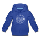 Alabama Youth Hoodie - State Design Youth Alabama Hooded Sweatshirt - royal blue