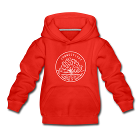 Connecticut Youth Hoodie - State Design Youth Connecticut Hooded Sweatshirt