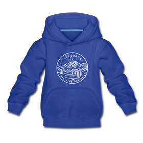 Colorado Youth Hoodie - State Design Youth Colorado Hooded Sweatshirt