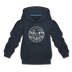 Florida Youth Hoodie - State Design Youth Florida Hooded Sweatshirt - navy