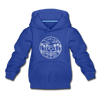 Florida Youth Hoodie - State Design Youth Florida Hooded Sweatshirt - royal blue