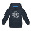 Arizona Youth Hoodie - State Design Youth Arizona Hooded Sweatshirt - navy