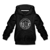 Georgia Youth Hoodie - State Design Youth Georgia Hooded Sweatshirt - charcoal gray