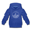 Illinois Youth Hoodie - State Design Youth Illinois Hooded Sweatshirt - royal blue