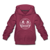 Hawaii Youth Hoodie - State Design Youth Hawaii Hooded Sweatshirt - burgundy