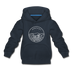 Kentucky Youth Hoodie - State Design Youth Kentucky Hooded Sweatshirt - navy