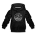 Maine Youth Hoodie - State Design Youth Maine Hooded Sweatshirt - charcoal gray