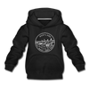 Maryland Youth Hoodie - State Design Youth Maryland Hooded Sweatshirt - black