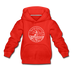 Massachusetts Youth Hoodie - State Design Youth Massachusetts Hooded Sweatshirt - red