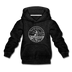 Massachusetts Youth Hoodie - State Design Youth Massachusetts Hooded Sweatshirt - charcoal gray