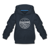 Missouri Youth Hoodie - State Design Youth Missouri Hooded Sweatshirt - navy