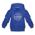 Nevada Youth Hoodie - State Design Youth Nevada Hooded Sweatshirt - royal blue