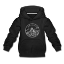 New Mexico Youth Hoodie - State Design Youth New Mexico Hooded Sweatshirt - black
