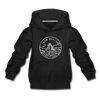New Mexico Youth Hoodie - State Design Youth New Mexico Hooded Sweatshirt - black