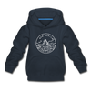 New Mexico Youth Hoodie - State Design Youth New Mexico Hooded Sweatshirt - navy