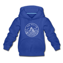 New Mexico Youth Hoodie - State Design Youth New Mexico Hooded Sweatshirt - royal blue