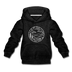 North Carolina Youth Hoodie - State Design Youth North Carolina Hooded Sweatshirt - charcoal gray