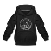 Pennsylvania Youth Hoodie - State Design Youth Pennsylvania Hooded Sweatshirt - black