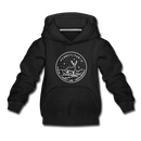 Pennsylvania Youth Hoodie - State Design Youth Pennsylvania Hooded Sweatshirt - black