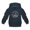Pennsylvania Youth Hoodie - State Design Youth Pennsylvania Hooded Sweatshirt - navy