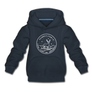 Pennsylvania Youth Hoodie - State Design Youth Pennsylvania Hooded Sweatshirt - navy