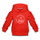 Pennsylvania Youth Hoodie - State Design Youth Pennsylvania Hooded Sweatshirt - red