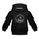 Pennsylvania Youth Hoodie - State Design Youth Pennsylvania Hooded Sweatshirt - charcoal gray