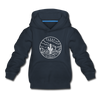 Texas Youth Hoodie - State Design Youth Texas Hooded Sweatshirt - navy