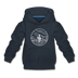 Texas Youth Hoodie - State Design Youth Texas Hooded Sweatshirt - navy