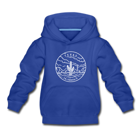 Texas Youth Hoodie - State Design Youth Texas Hooded Sweatshirt