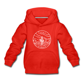 Texas Youth Hoodie - State Design Youth Texas Hooded Sweatshirt