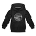 Oregon Youth Hoodie - State Design Youth Oregon Hooded Sweatshirt - black