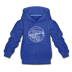 Oregon Youth Hoodie - State Design Youth Oregon Hooded Sweatshirt - royal blue
