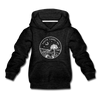 South Carolina Youth Hoodie - State Design Youth South Carolina Hooded Sweatshirt - charcoal gray
