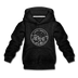 South Dakota Youth Hoodie - State Design Youth South Dakota Hooded Sweatshirt - charcoal gray