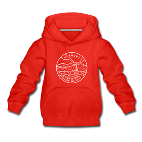 Vermont Youth Hoodie - State Design Youth Vermont Hooded Sweatshirt