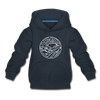 Tennessee Youth Hoodie - State Design Youth Tennessee Hooded Sweatshirt - navy