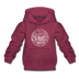 Virginia Youth Hoodie - State Design Youth Virginia Hooded Sweatshirt - burgundy