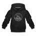 Utah Youth Hoodie - State Design Youth Utah Hooded Sweatshirt - black