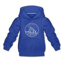 Utah Youth Hoodie - State Design Youth Utah Hooded Sweatshirt - royal blue