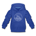 Utah Youth Hoodie - State Design Youth Utah Hooded Sweatshirt - royal blue