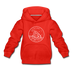 Utah Youth Hoodie - State Design Youth Utah Hooded Sweatshirt - red