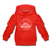 Washington Youth Hoodie - State Design Youth Washington Hooded Sweatshirt - red