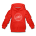 Wisconsin Youth Hoodie - State Design Youth Wisconsin Hooded Sweatshirt - red