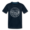 Alabama Toddler T-Shirt - State Design Alabama Toddler Tee - deep navy