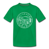 Alabama Toddler T-Shirt - State Design Alabama Toddler Tee - kelly green