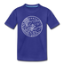 Arkansas Toddler T-Shirt - State Design Arkansas Toddler Tee - royal blue