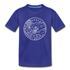 Arkansas Toddler T-Shirt - State Design Arkansas Toddler Tee - royal blue